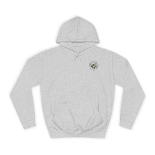 ‘Support Your Local Tattoo Shop’ Hoodie — Deadcorative Graphic Pullover Hoodie