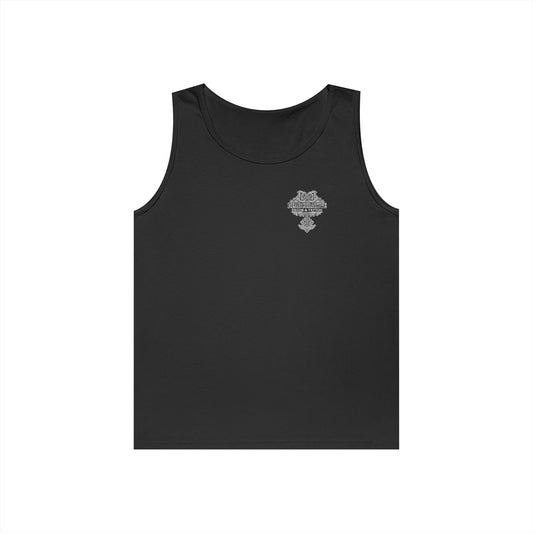 Deadcorative Logo Tank Top — "Deadcorative Decor & Tattoo" Chest & Back Print
