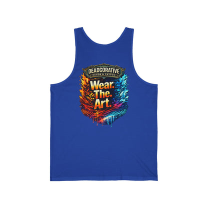 ‘Wear. The. Art.’ Tank Top — Deadcorative Graphic Tank Top