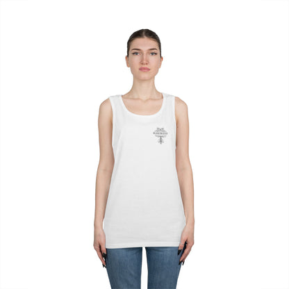 Deadcorative Logo Tank Top — "Deadcorative Decor & Tattoo" Chest & Back Print