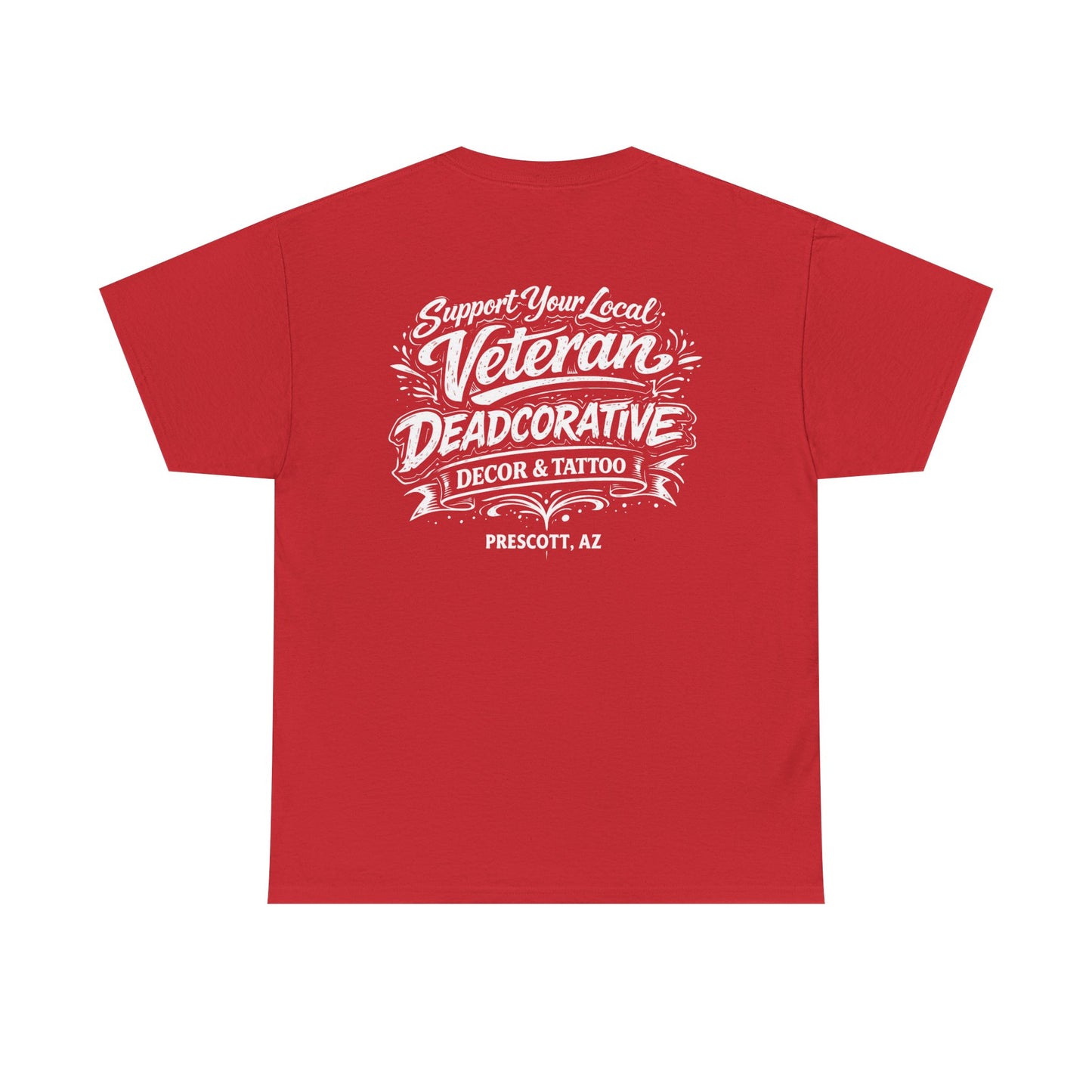 'Support Your Local Veteran' Graphic Tee — Deadcorative Graphic T-Shirt