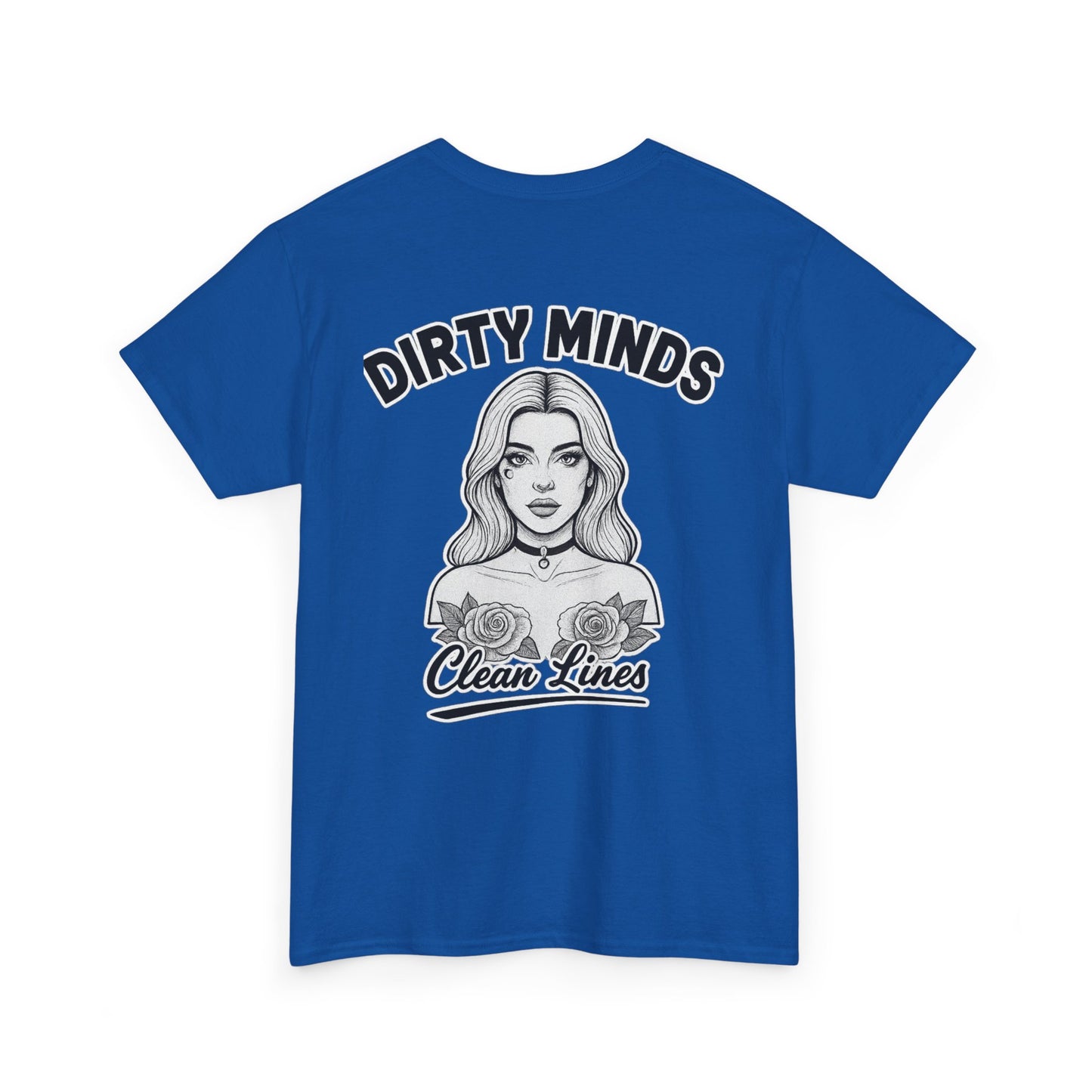 ‘Dirty Minds Clean Lines’ T-Shirt - Deadcorative Graphic Tee