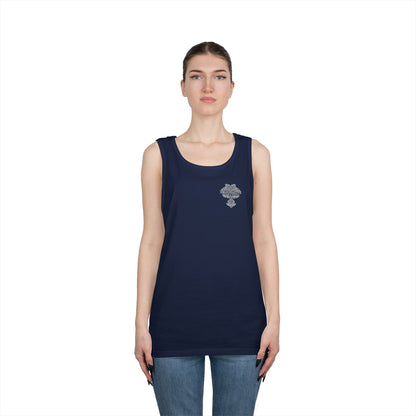 Deadcorative Logo Tank Top — "Deadcorative Decor & Tattoo" Chest & Back Print