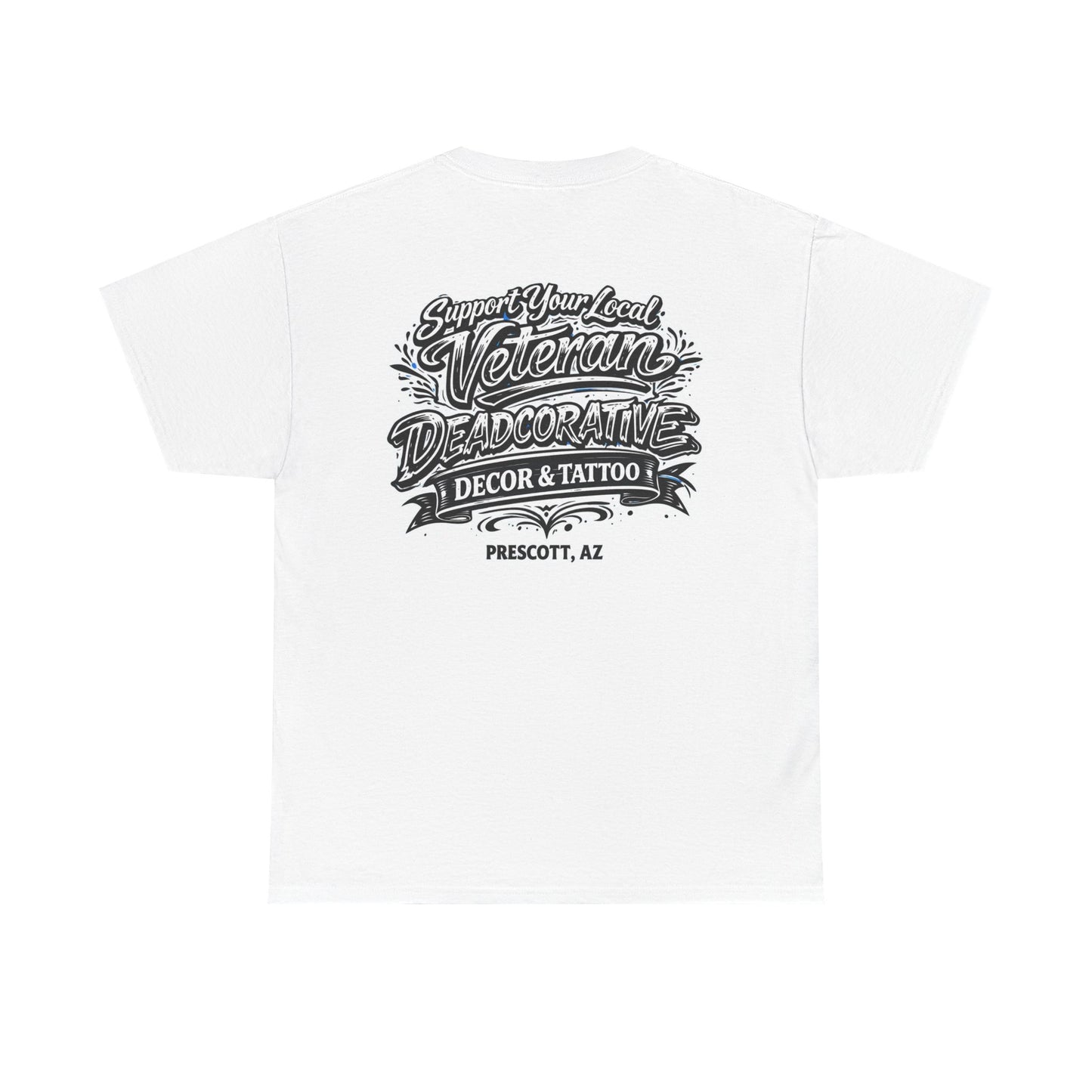 'Support Your Local Veteran' Graphic Tee — Deadcorative Graphic T-Shirt