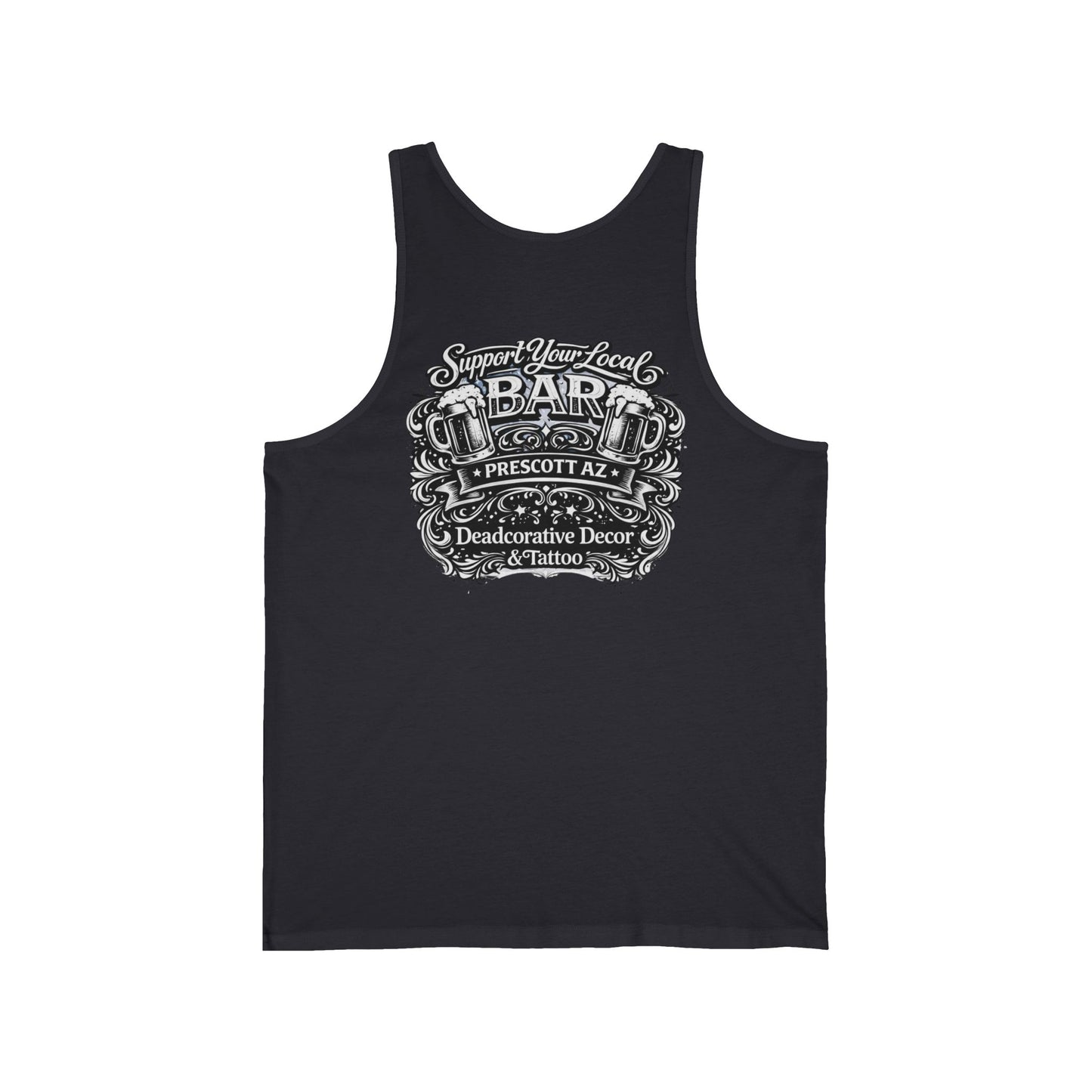 'Support Your Local Bar' Tank Top — Deadcorative Graphic Tank Top