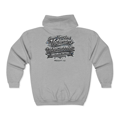 'Support Your Local Veteran' Graphic Jacket — Deadcorative Jacket