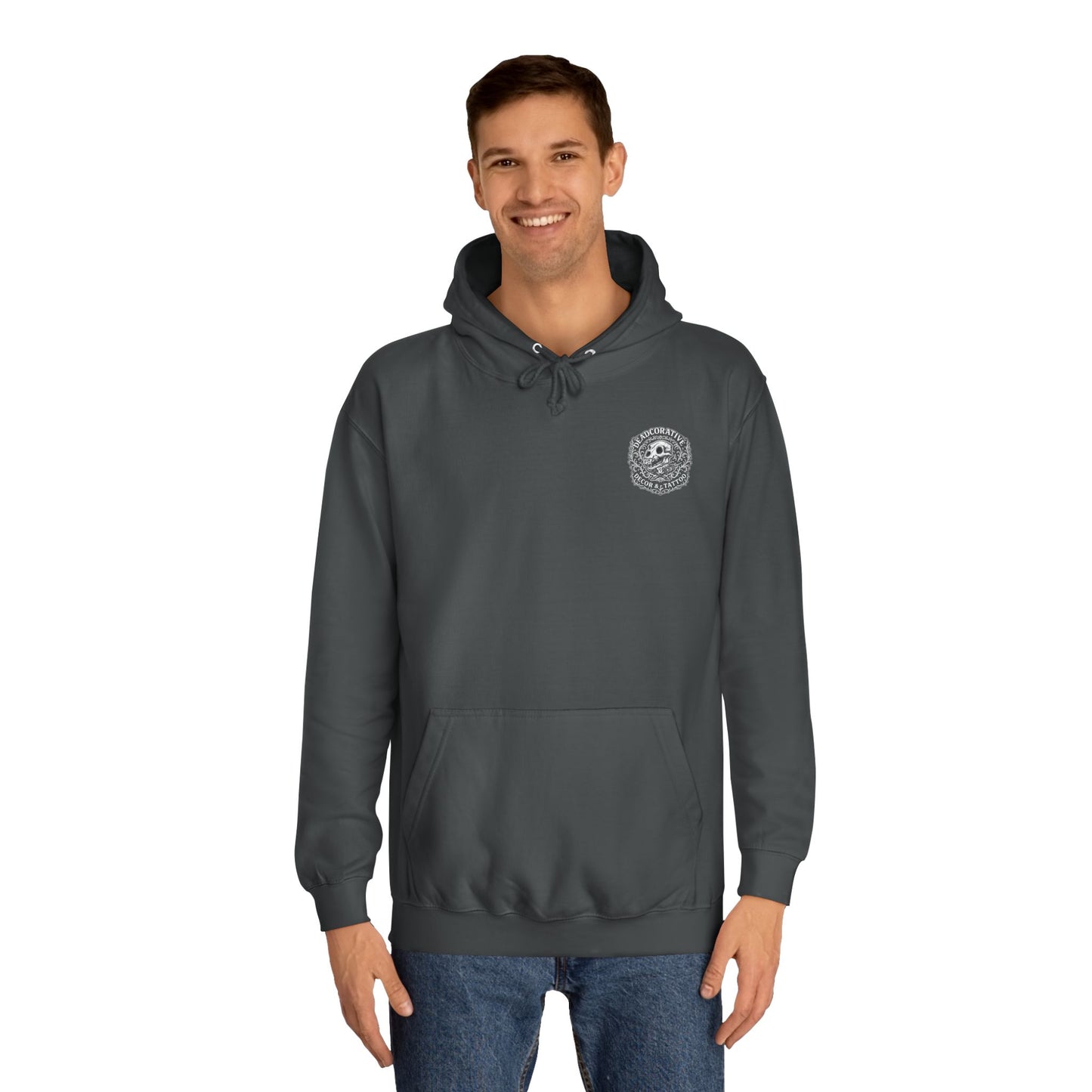 'Support Your Local Bar' Graphic — Deadcorative Graphic Pullover Hoodie