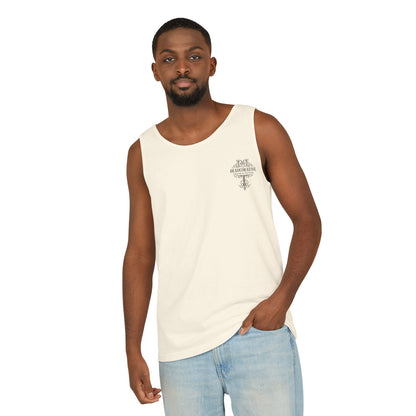 'Bottle Up / Needle Down' Tank Top — Deadcorative Graphic Tank Top