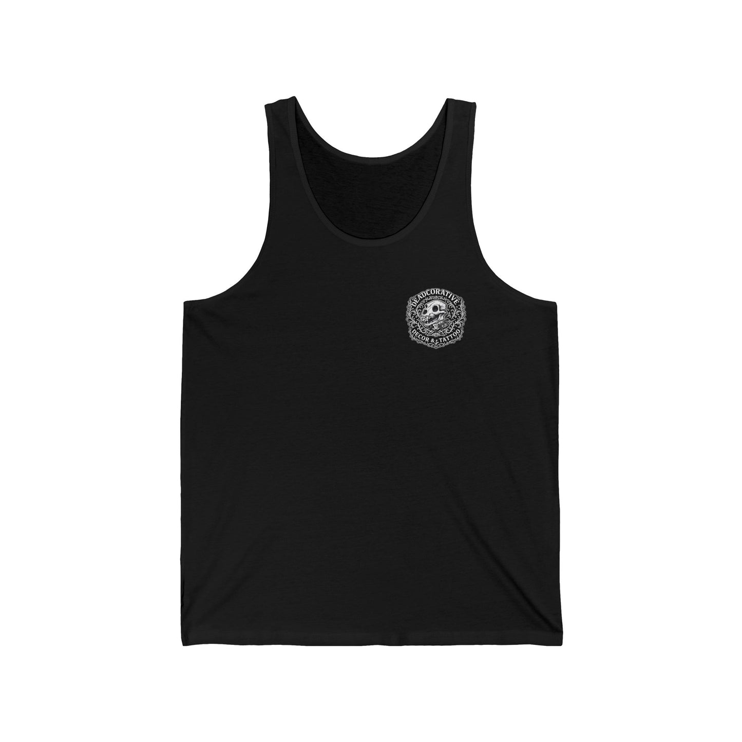 'Support Your Local Piercer" Tank Top — Deadcorative Graphic Tank Top