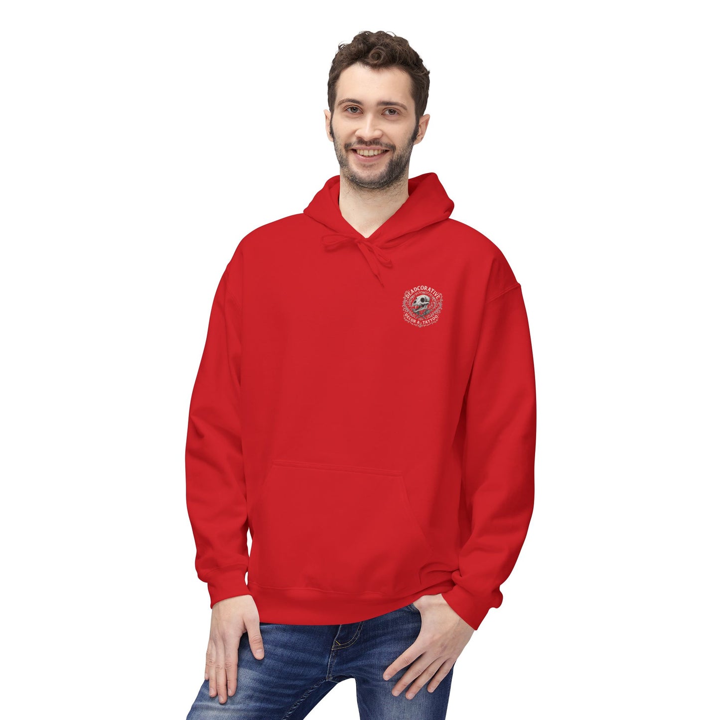 Dirty Minds Clean Lines Hoodie — Deadcorative Pullover Hoodie