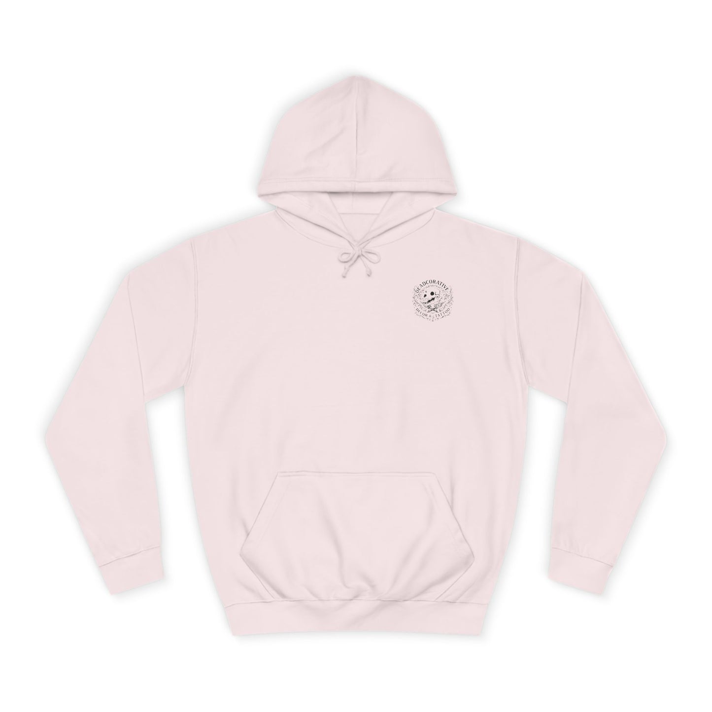 'Bottle Up / Needle Down' Pullover Hoodie - DeadCorative Graphic Hoodie