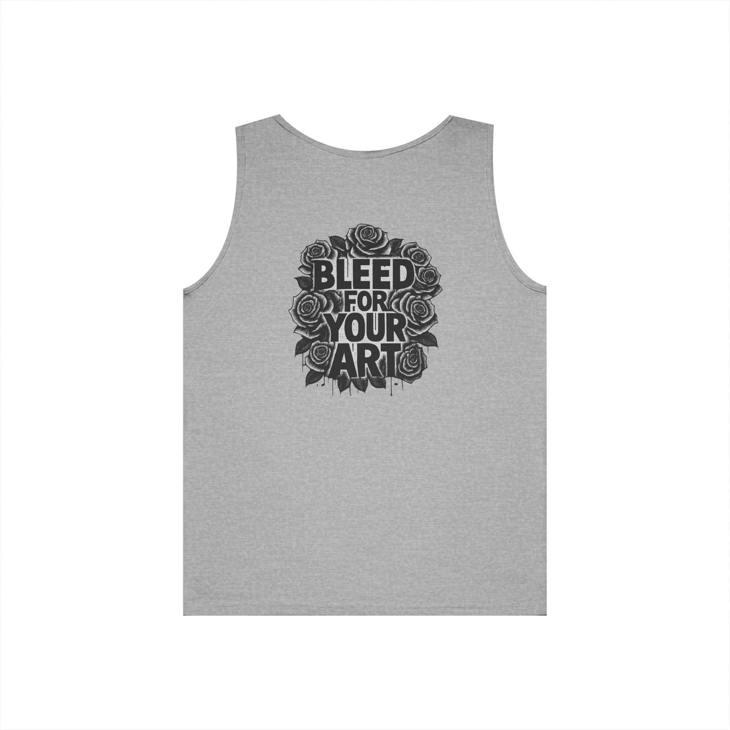 'Bleed For Your Art' Tank Top — Deadcorative Graphic Tank Top