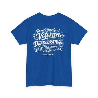 'Support Your Local Veteran' Graphic Tee — Deadcorative Graphic T-Shirt