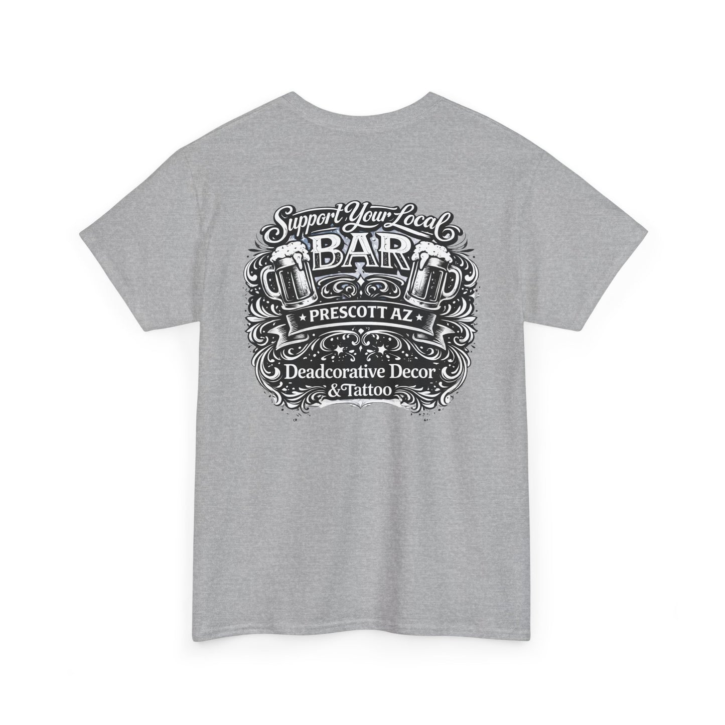 'Support Your Local Bar' Graphic T-Shirt - Deadcorative Graphic T-Shirt