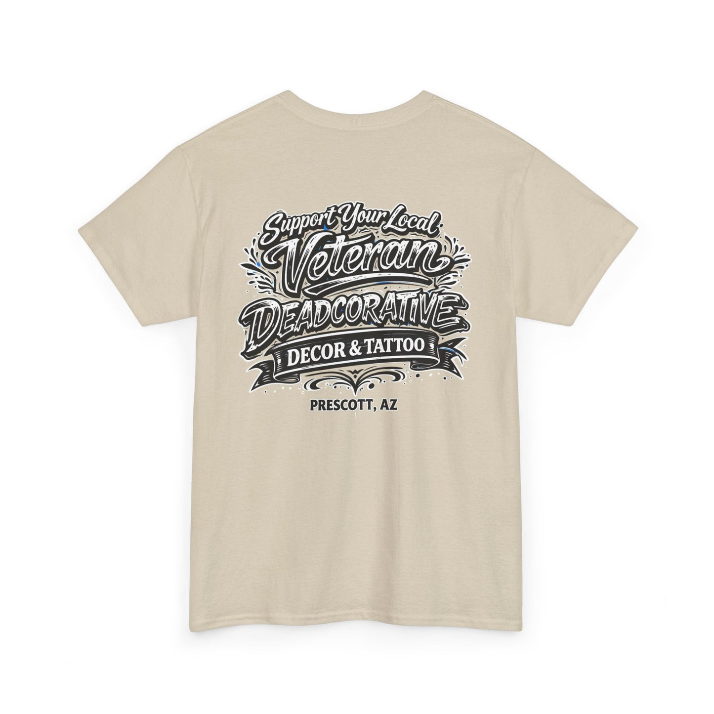 'Support Your Local Veteran' Graphic Tee — Deadcorative Graphic T-Shirt
