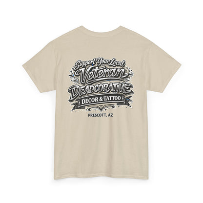 'Support Your Local Veteran' Graphic Tee — Deadcorative Graphic T-Shirt