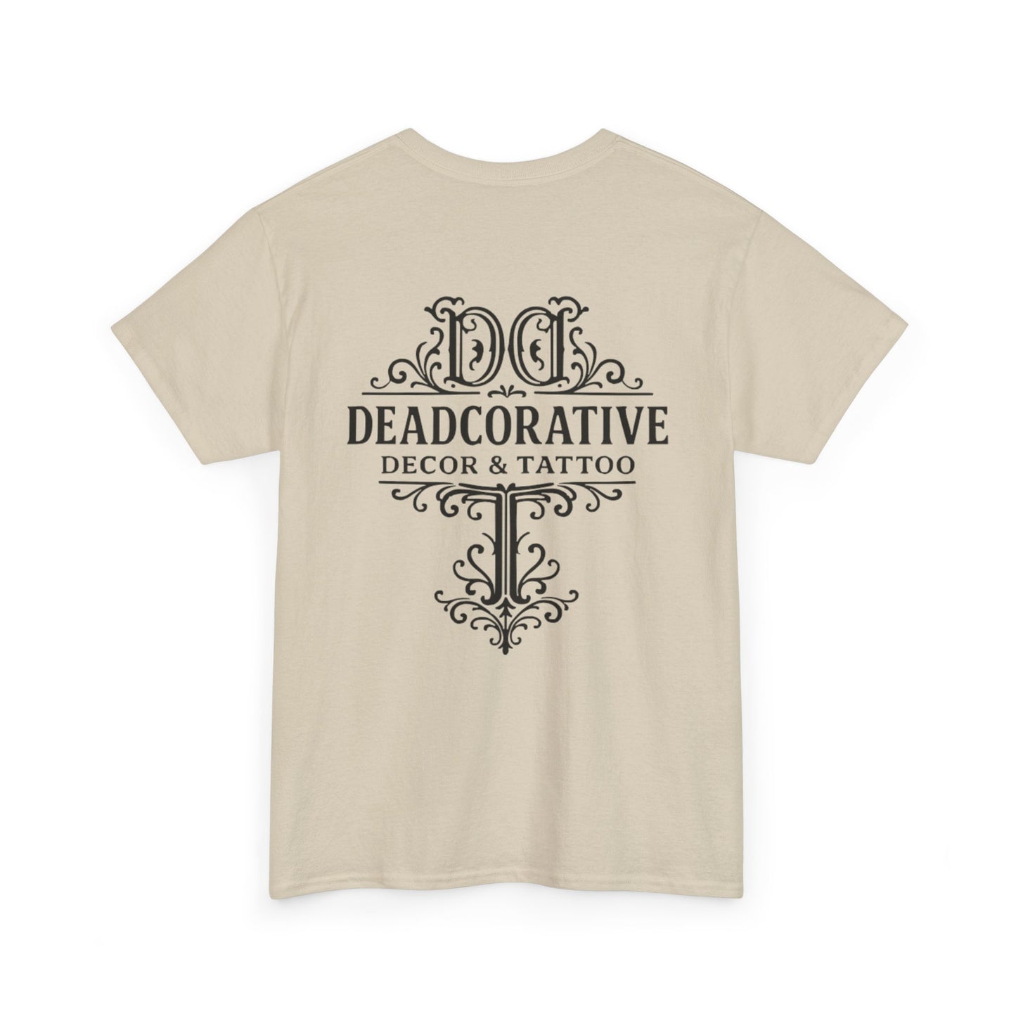 Deadcorative Logo T-Shirt — Deadcorative Decor & Tattoo Graphic Tee
