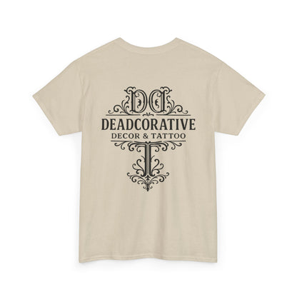 Deadcorative Logo T-Shirt — Deadcorative Decor & Tattoo Graphic Tee