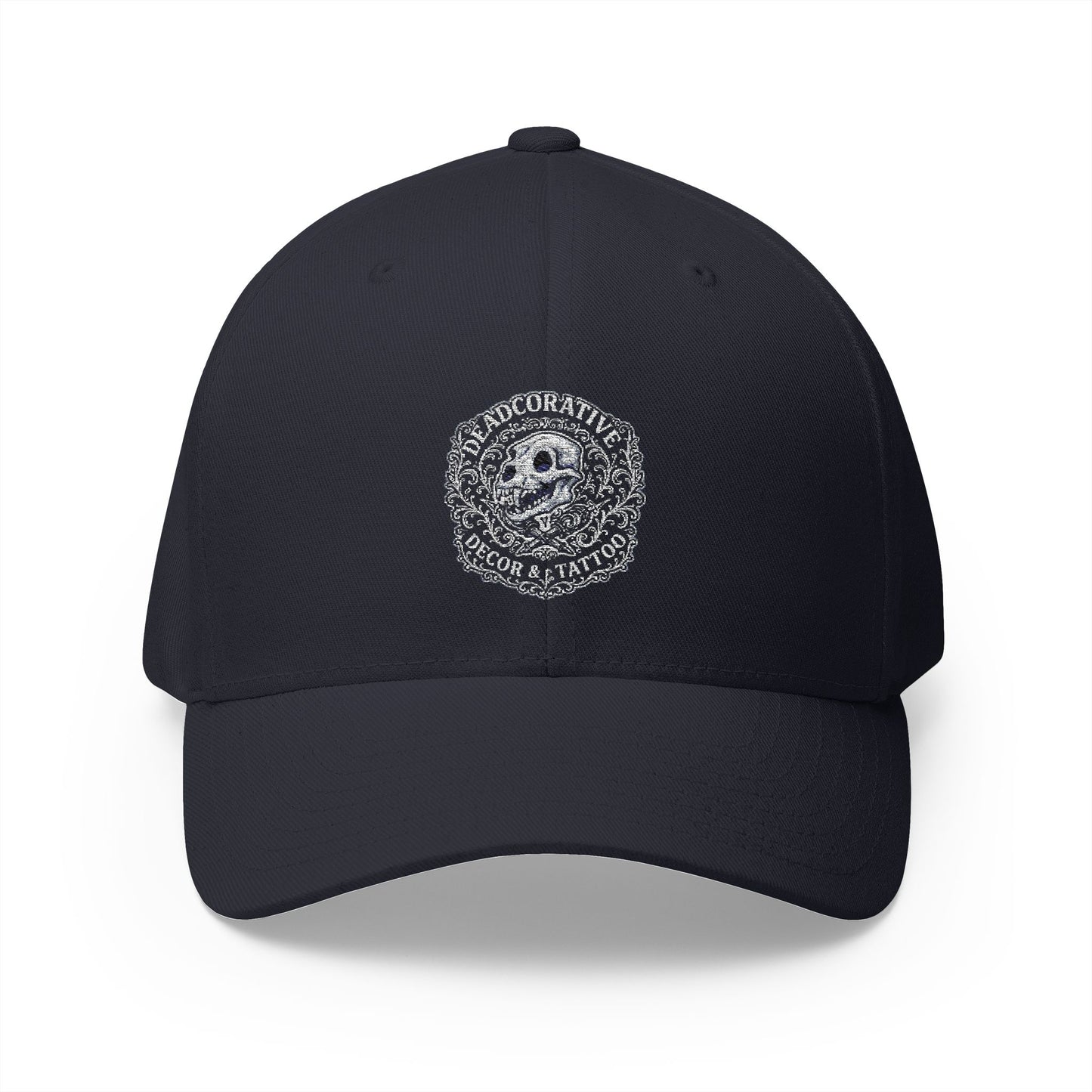Embroidered Skull Coin Cap — Vintage Pirate Skull Embroidery Baseball Hat