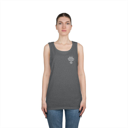 Deadcorative Logo Tank Top — "Deadcorative Decor & Tattoo" Chest & Back Print