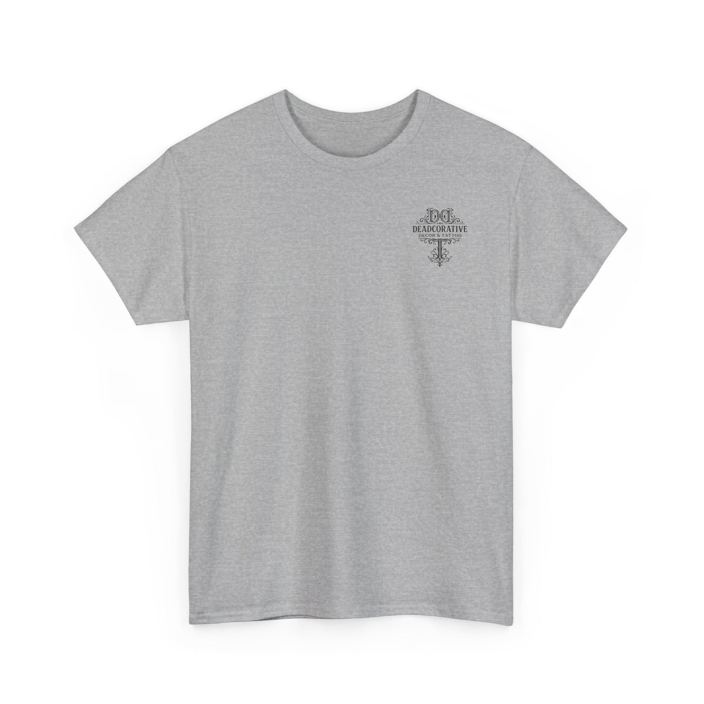 'Bottle Up / Needle Down'  Tee — Deadcorative Graphic T-Shirt