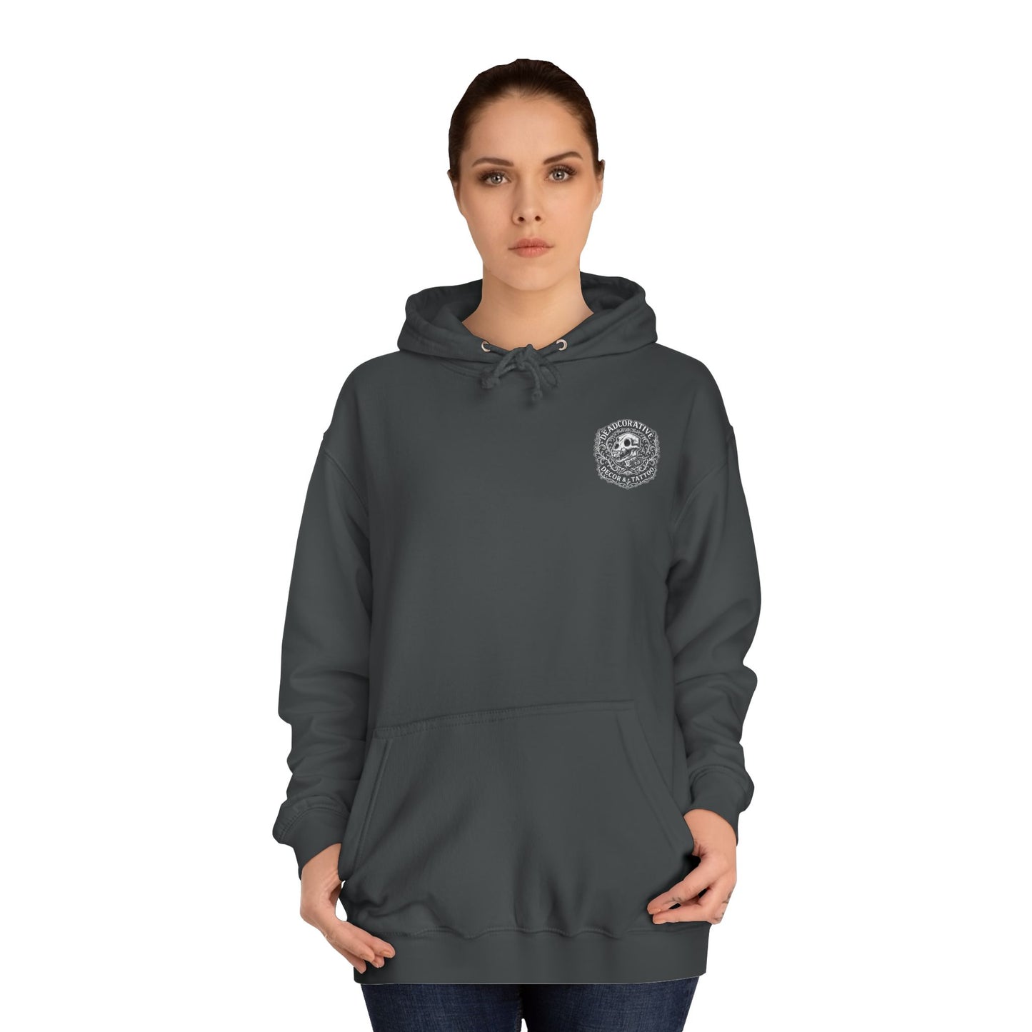 'Support Your Local Bar' Graphic — Deadcorative Graphic Pullover Hoodie