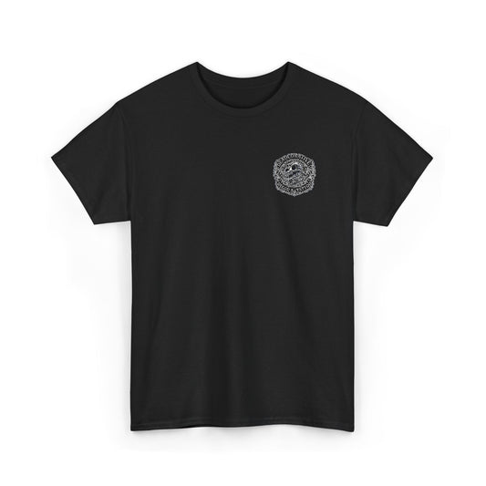 DeadCorative Embroidered Logo Tee — DeadCorative Embroidered Graphic T-Shirt