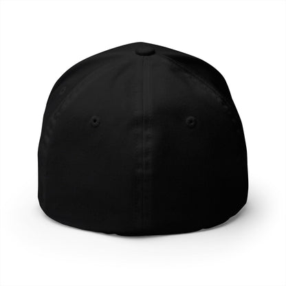 Deadcorative Embroidered Logo Cap — Structured Closed-Back Baseball Hat