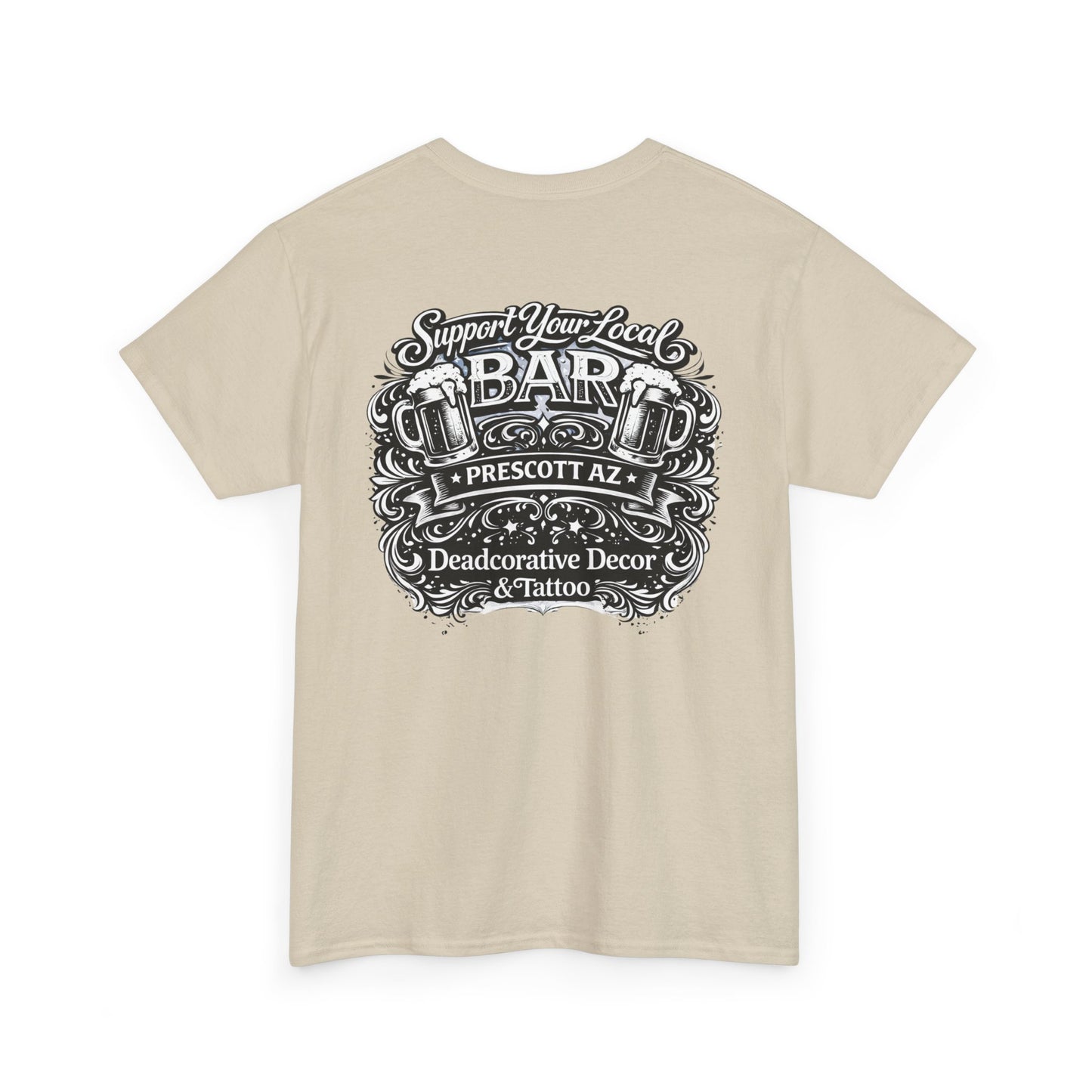 'Support Your Local Bar' Graphic T-Shirt - Deadcorative Graphic T-Shirt