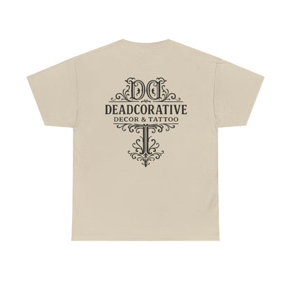Deadcorative Logo T-Shirt — Deadcorative Decor & Tattoo Graphic Tee