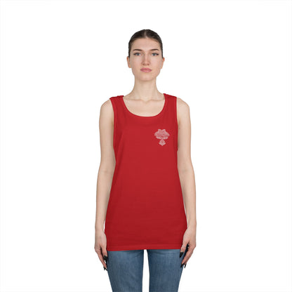 Deadcorative Logo Tank Top — "Deadcorative Decor & Tattoo" Chest & Back Print