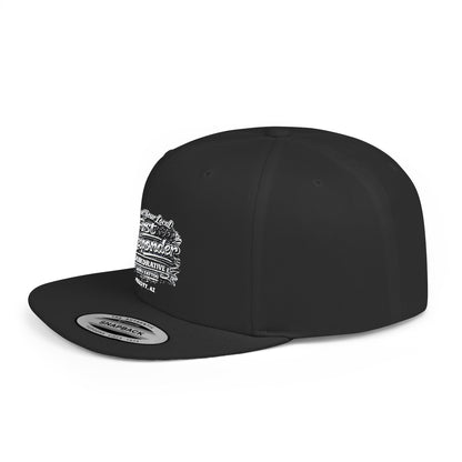‘Support Your Local First Responder’ Flat Bill Snapback Hat — Deadcorative SnapBack Cap
