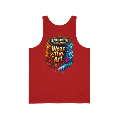 ‘Wear. The. Art.’ Tank Top — Deadcorative Graphic Tank Top