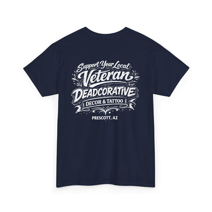 'Support Your Local Veteran' Graphic Tee — Deadcorative Graphic T-Shirt