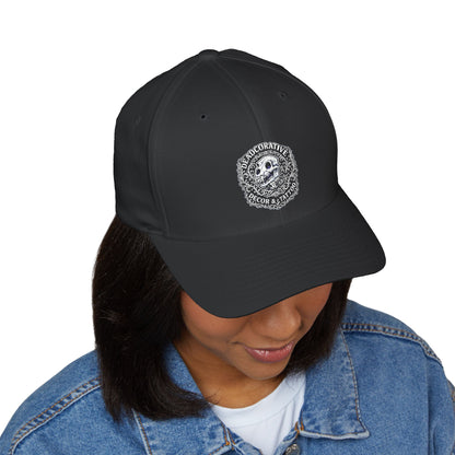 Embroidered Skull Coin Cap — Vintage Pirate Skull Embroidery Baseball Hat