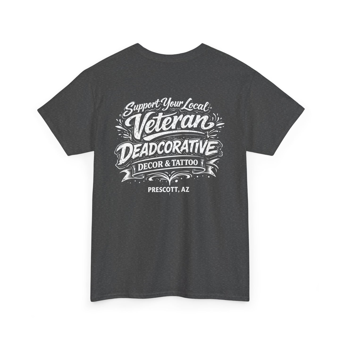 'Support Your Local Veteran' Graphic Tee — Deadcorative Graphic T-Shirt