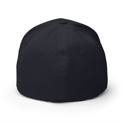 Deadcorative Embroidered Logo Cap — Structured Closed-Back Baseball Hat