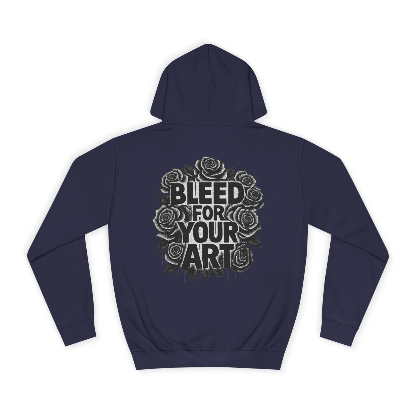 Bleed For Your Art Hoodie — Deadcorative Graphic Pullover Hoodie