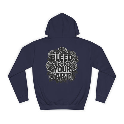 Bleed For Your Art Hoodie — Deadcorative Graphic Pullover Hoodie