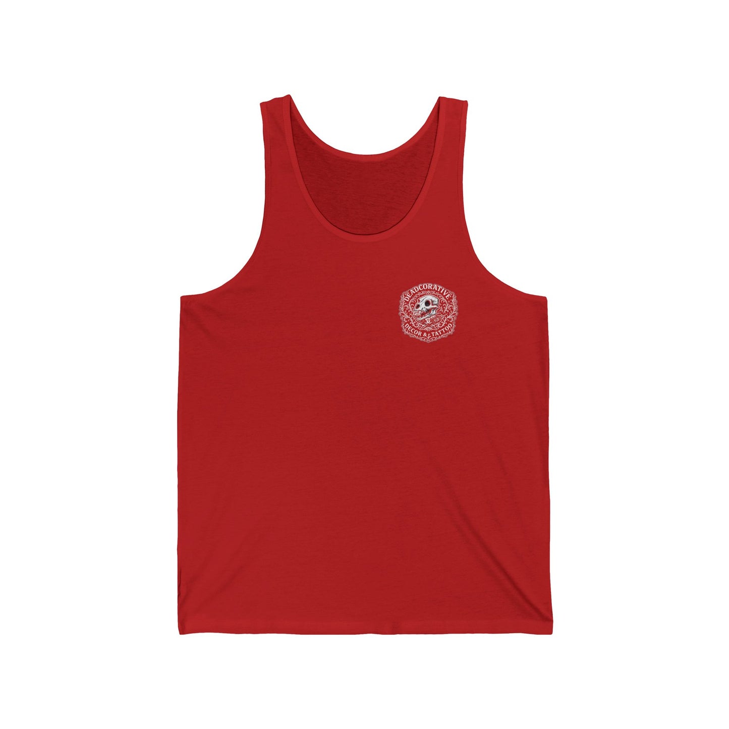 'Support Your Local Piercer" Tank Top — Deadcorative Graphic Tank Top