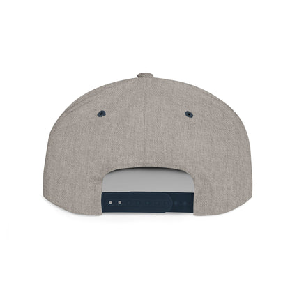 ‘Support Your Local Tattoo Shop’ Flat Bill SnapBack Hat - Deadcorative Graphic SnapBack