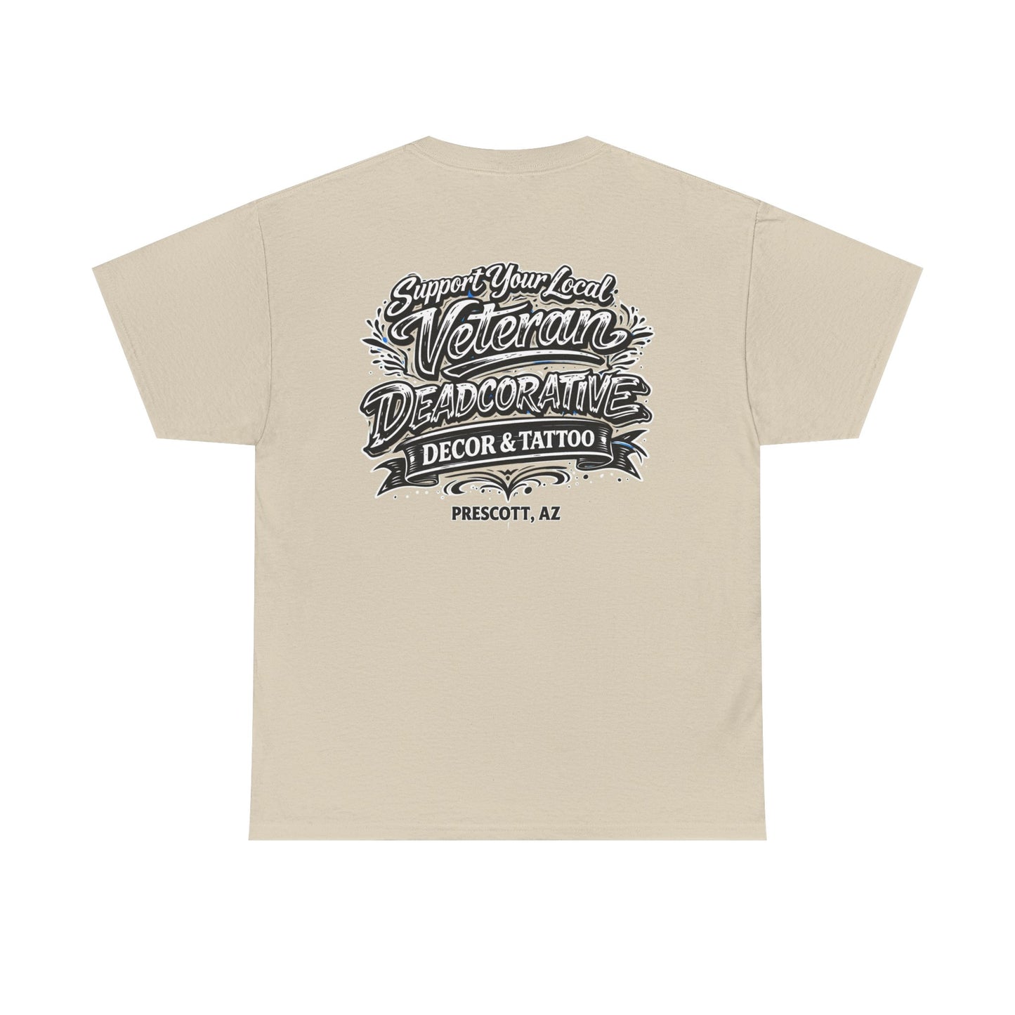 'Support Your Local Veteran' Graphic Tee — Deadcorative Graphic T-Shirt