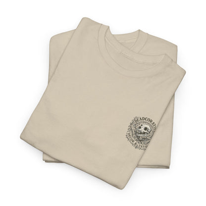 DeadCorative Logo Tee — “Deadcorative Decor & Tattoo” Graphic T-Shirt