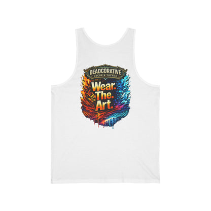 ‘Wear. The. Art.’ Tank Top — Deadcorative Graphic Tank Top