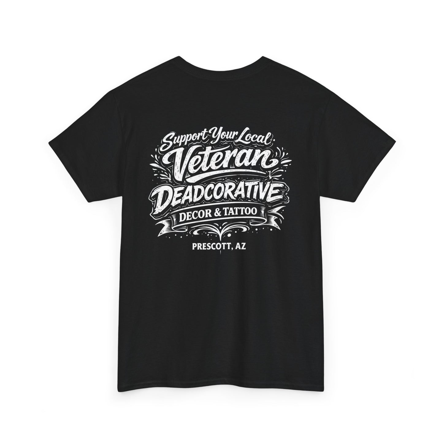 'Support Your Local Veteran' Graphic Tee — Deadcorative Graphic T-Shirt