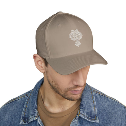 Deadcorative Embroidered Logo Cap — Structured Closed-Back Baseball Hat