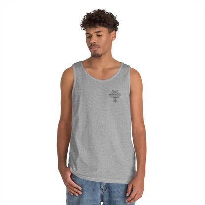Deadcorative Logo Tank Top — "Deadcorative Decor & Tattoo" Chest & Back Print