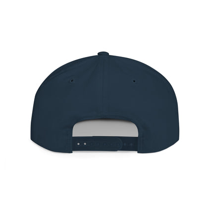 ‘Support Your Local Tattoo Shop’ Flat Bill SnapBack Hat - Deadcorative Graphic SnapBack