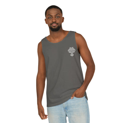 'Bottle Up / Needle Down' Tank Top — Deadcorative Graphic Tank Top