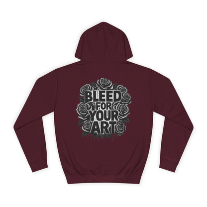 Bleed For Your Art Hoodie — Deadcorative Graphic Pullover Hoodie